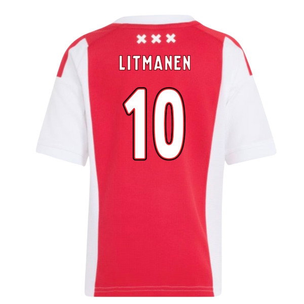 2026 2027 Ajax Little Mini Kit Home Boys Uniform (Litmanen 10)-ProGear Kits